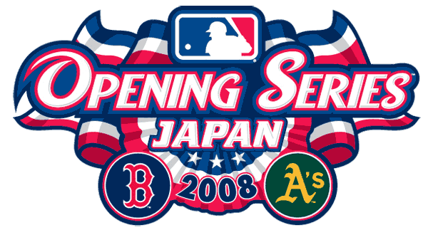 MLB Opening Day 2008 Special Event Logo iron on heat transfer